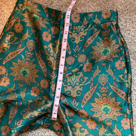 SOLD ANTHROPOLOGIE MAEVE Melyssa Jaquard Trouser S - Picture 14 of 16